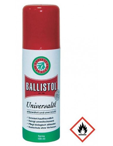 Aceite Ballistoy, spray.