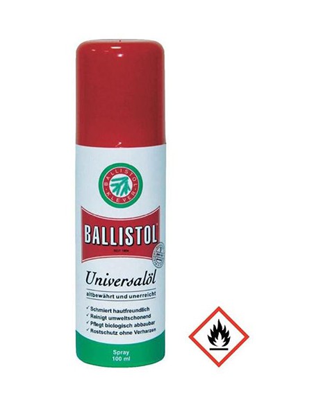 Aceite Ballistoy, spray.