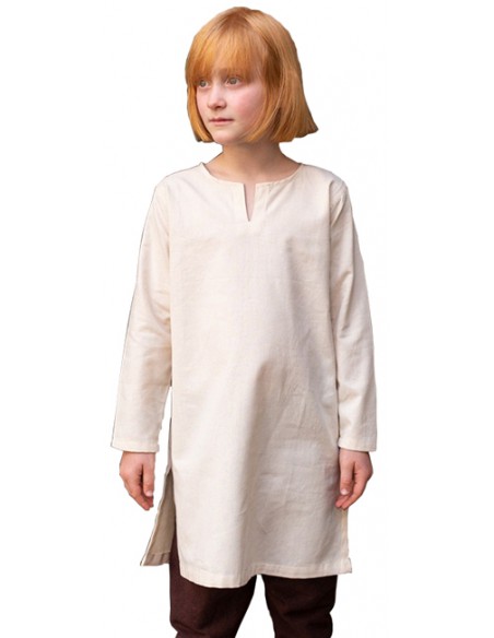 Camisón (undertúnica) medieval, de niño, Leifsson.