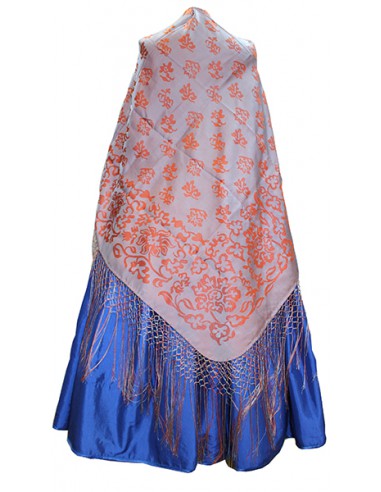 Mantoncillo de gro PS1128. (gris-naranja)