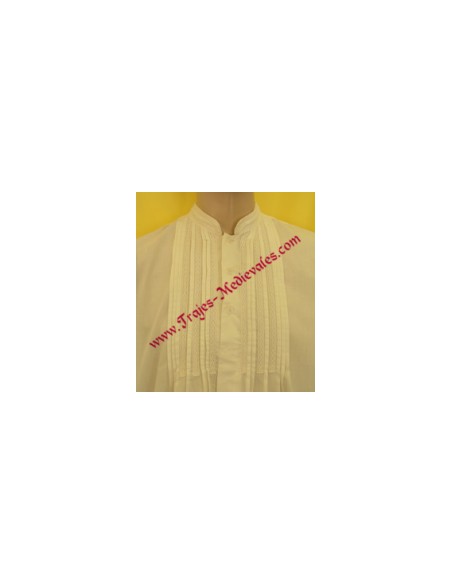 Camisa regional caballero, Romeo, detalle pecherín.