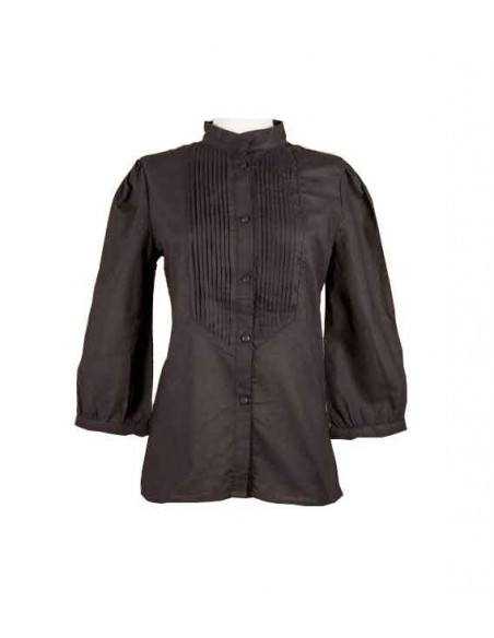 Blusa regional, negra Liduina.