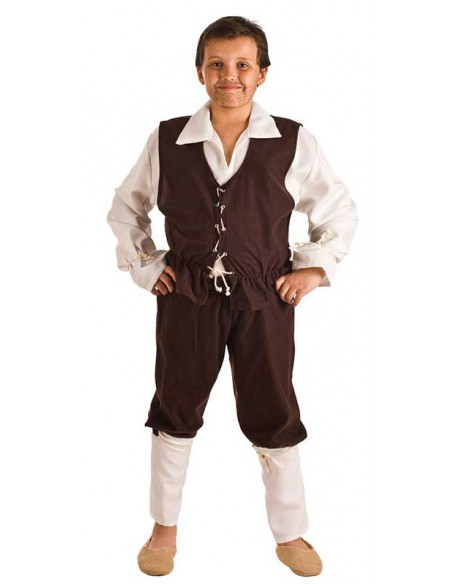 Disfraz medieval tabernero, de niño ref. 003RC