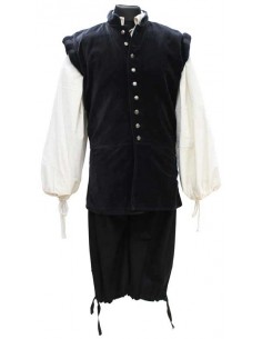 Chaleco-veste, renacentista Henry.