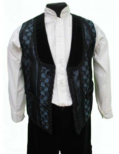 Traje regional niño, brocado. Talla 5, c-1.