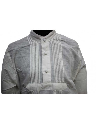 Aragon River blouse, children's. (Semi-linen)