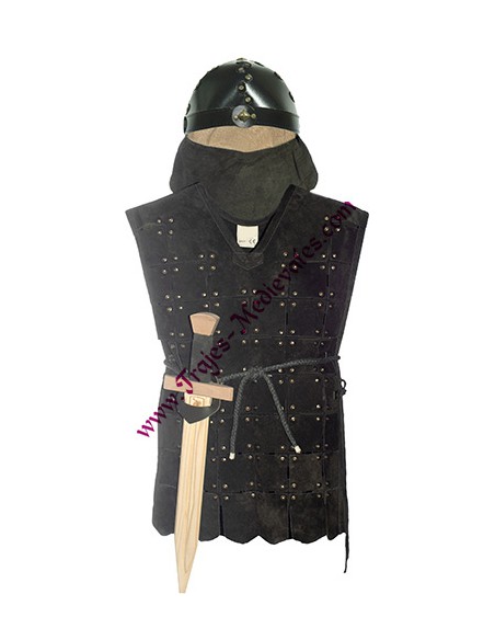 Túnica medieval, niño, Attila.
