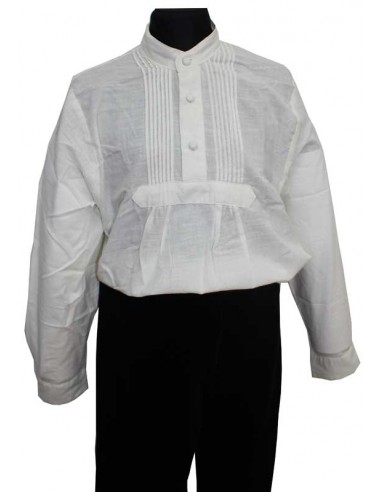 Blusa río Aragón semi-lino, económica.