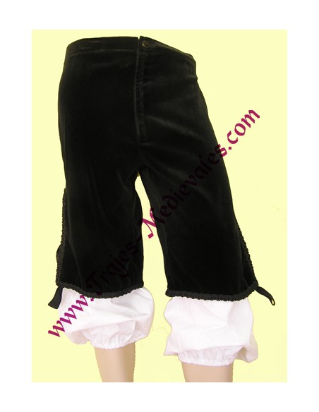 Pantalón regional, terciopelo, de niño.