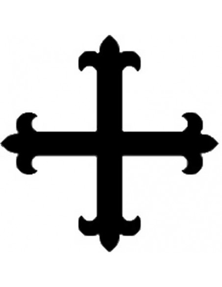 Sobrevesta medieval, caballero, ajustable. (Posibilidad elección de color y cruz)
