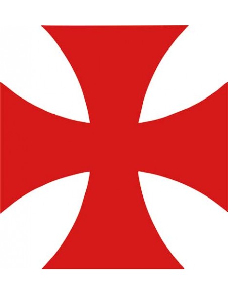 Sobrevesta medieval, caballero, ajustable. (Posibilidad elección de color y cruz)