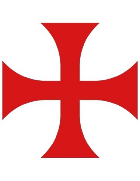 Sobrevesta medieval, caballero, ajustable. (Posibilidad elección de color y cruz)