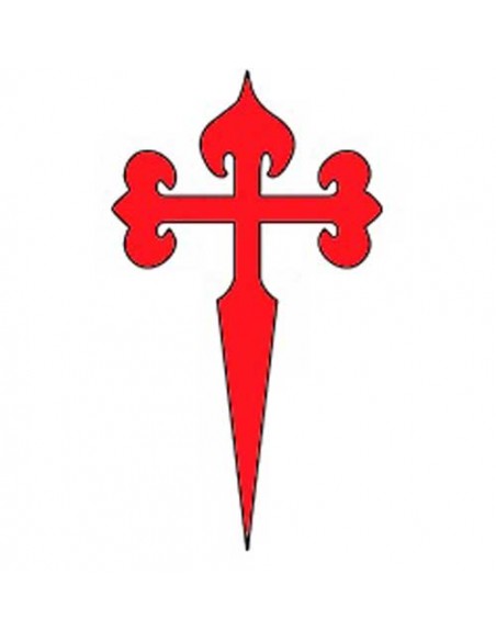 Sobrevesta medieval, caballero, ajustable. (Posibilidad elección de color y cruz)
