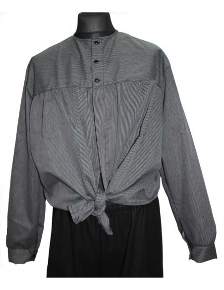 Blusón fallero infantil, de rayitas. (Fabricación española).