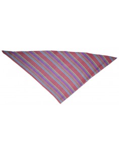 Pañuelo-cachirulo triangular, niño, rayas. Color 105.