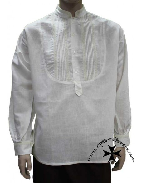 Blusa regional caballero, Leonardo da Vinci.