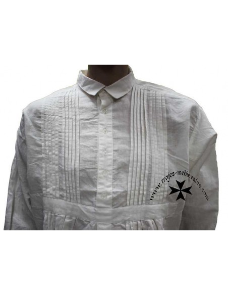 Camisa regional, caballero, Don Quijote de la Mancha. Pecherín.