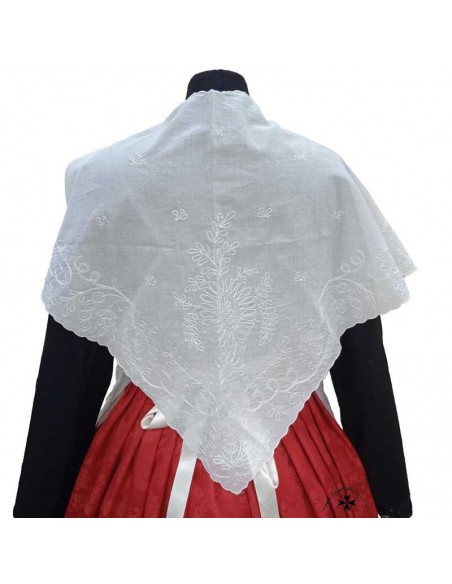 Conjunto de Bobiné y Delantal a juego. Ref 20345. Detalle bobiné.