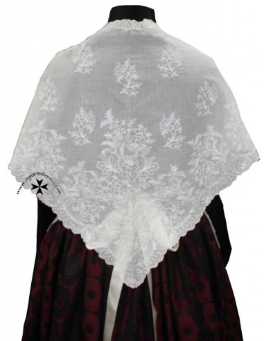 Conjunto de Bobiné y Delantal a juego. Ref.20645. Detalle bobiné.