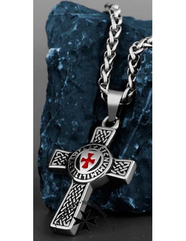 Cruz templaria colgante. R2