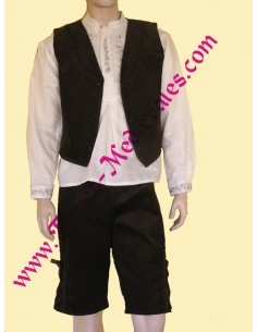 Traje regional caballero, de pana.