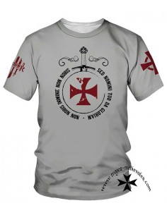 Camiseta Templaria, ref. 2. Delantero.