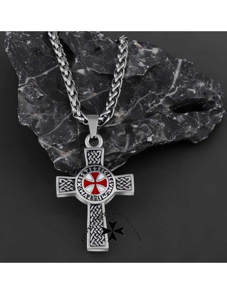 Cruz templaria colgante. R1
