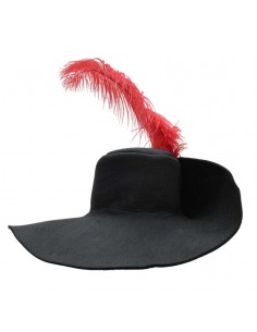Sombrero español, con pluma. 2