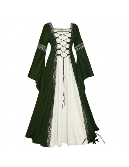 Medieval lady dress, mod. 594B. (Various colors)