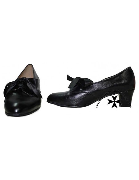 Zapato regional dama, tacón alto.