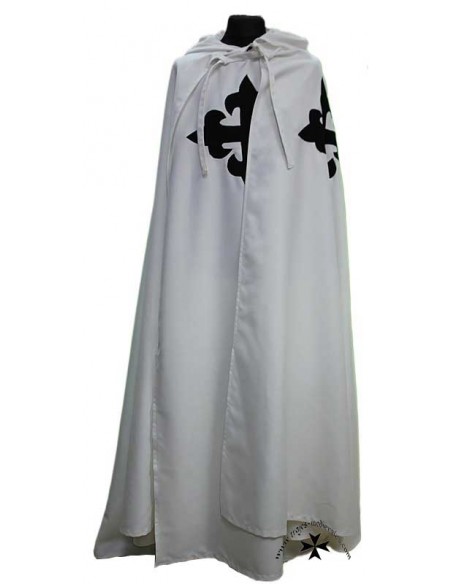 Medieval cape, military orders, customizable. (Various colors and cross models).