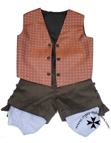 Traje regional niño. Talla 0, c-1.