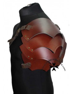 Hombrera medieval de cuero, ref. 4332