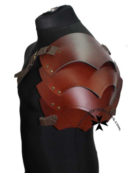 Hombrera medieval de cuero, ref. 4332