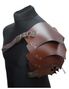 Hombrera medieval de cuero, ref. 4332 2