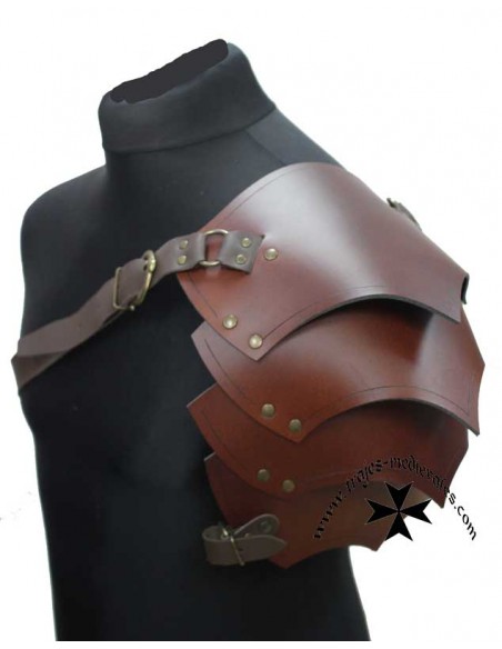 Hombrera medieval de cuero, ref. 4332 (2)