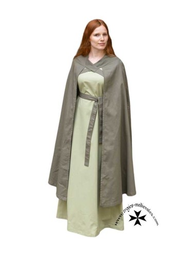 Capa medieval Guinevere (Varios colores)