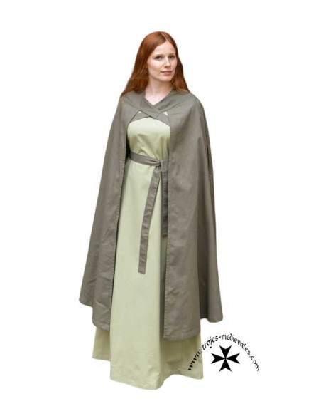 Capa medieval Guinevere (Varios colores)