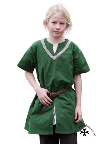 Child's Medieval Tunic, Unisex (Various Colors)