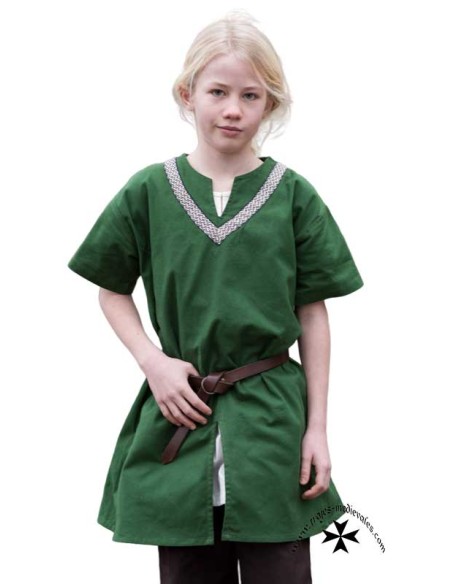 Child's Medieval Tunic, Unisex (Various Colors)