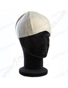 Capacete acolchado.