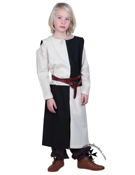 Medieval quartered child's tabard (Various colors)