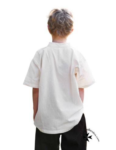 Medieval boy's shirt, short sleeve