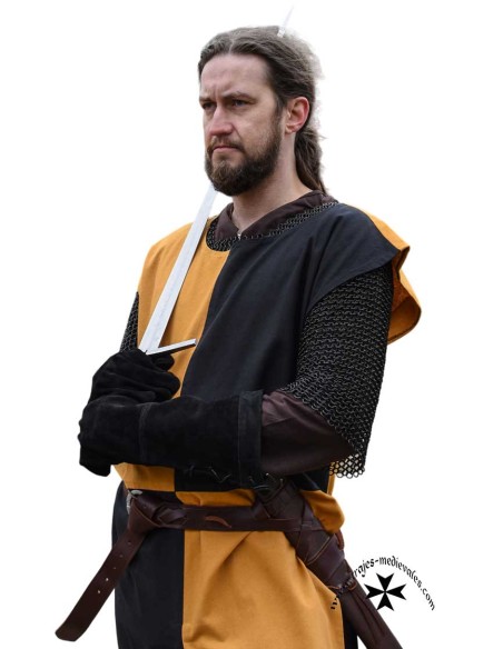 Sobrevesta medieval cuarteada (Varios colores)