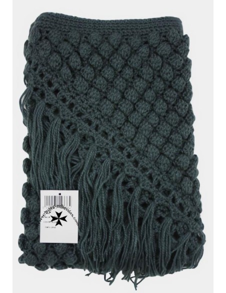 Wool craft shawl, double layer ref. TG-2 (Available in various colors).