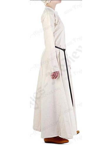 Medieval dress for women, 1100-1400. (Available...