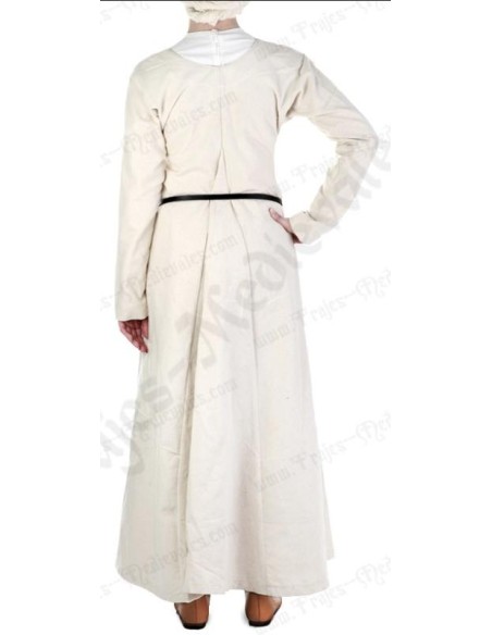 Medieval dress for women, 1100-1400. (Available in various colors)