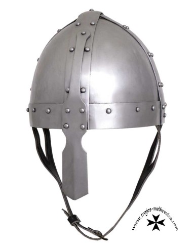 Capacete nasal de acero Spangenhelm, 2mm