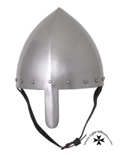 Capacete nasal Ulm Siglo XI, acero 2 mm