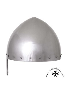 Capacete nasal Ulm Siglo XI, acero 2 mm 2